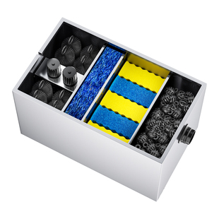 雅兹利鱼池过滤器水循环系统大型过滤设备户外锦鲤鱼池净水过滤箱