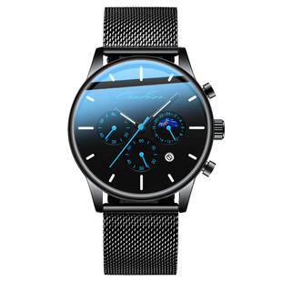 考研上岸礼物新概念手表男士学生机械运动表防水潮流电子石英男表