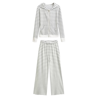 Lovedeath条纹休闲运动套装