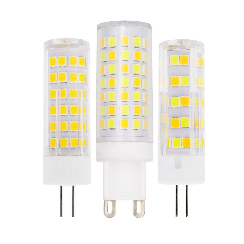 led灯珠220v灯胆G9插泡g4插脚卤素15W暖黄白光灯泡3瓦宽压恒流7W