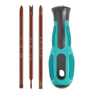 拆公牛插座专用螺丝刀内十工字型三棱三角u异形y特殊起子改锥套装