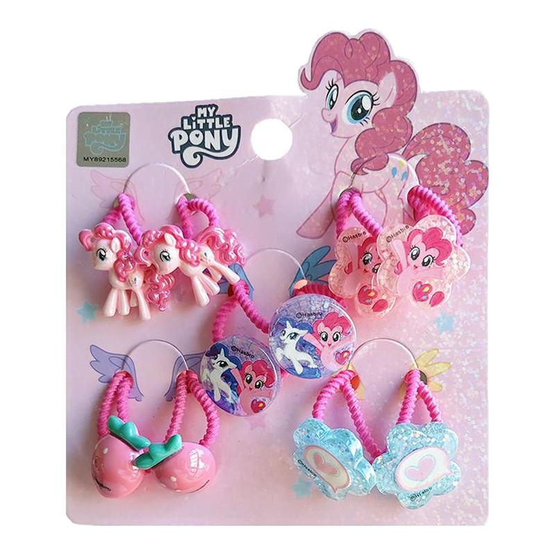 MyLittlePony小马宝莉揪揪小发圈儿童幼儿细闪皮筋紫悦不伤发头绳