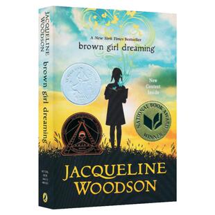 Brown Girl Dreaming 黑人女孩的梦想 英文原版小说 纽伯瑞儿童文学银奖 英文绘本 历史故事书 英文版版进口英语书籍 Puffin Books