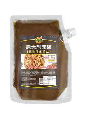 食宴黑椒牛肉意大利面酱