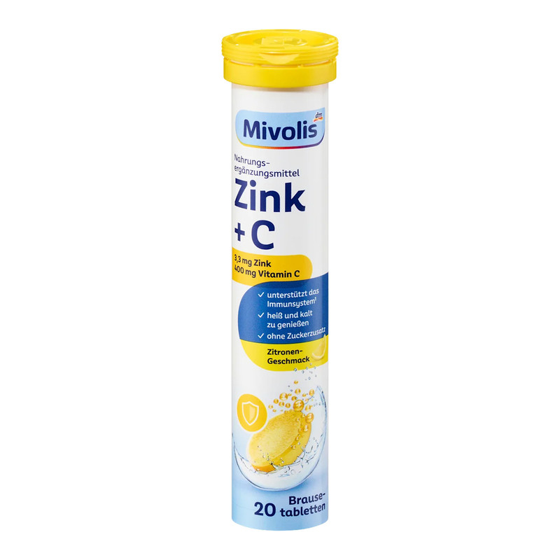 Mivolis锌泡腾片成人维生素C饮料