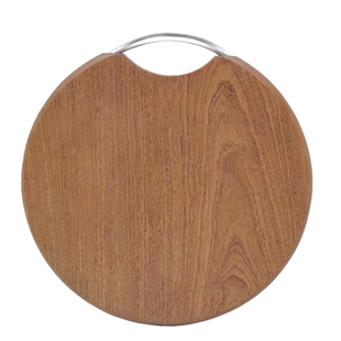 乌檀木砧板整木菜板家用切菜板抗菌防霉案板商用酒店菜墩子圆菜板