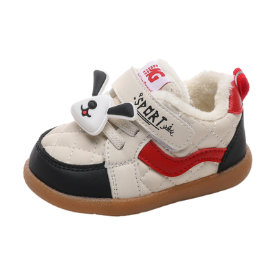 冬季男女宝宝学步鞋软底