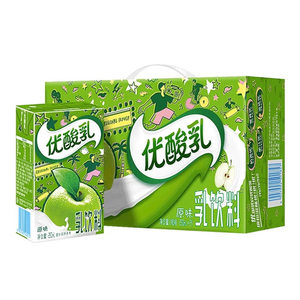 新货伊利优酸乳草莓原味