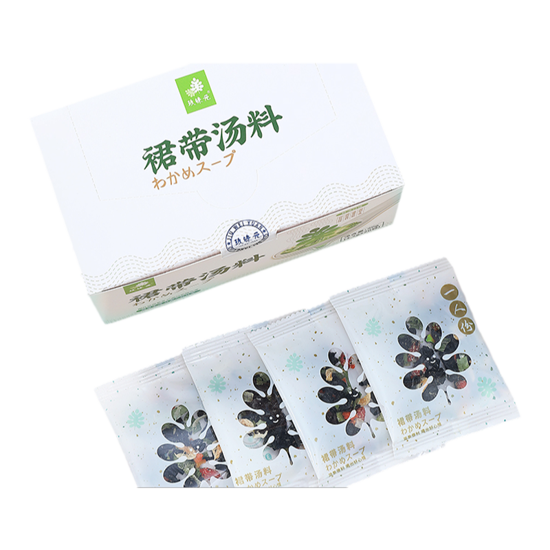 出口优质裙带菜汤冲泡非即食袋装速食汤海带虾皮米海藻味味增料