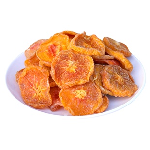 脆柿子干官方旗舰店糖心吊柿饼干片风干老式冰柿整箱10斤富平特产