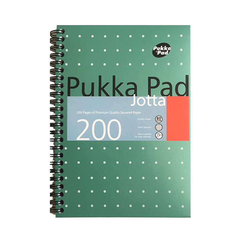 没问题三班 Pukka pad小清新办公方格本大学生A5考研专用笔记本A4