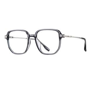海伦凯勒近视眼镜框可配镜女显脸小ins风透明素颜镜架男宝岛81005