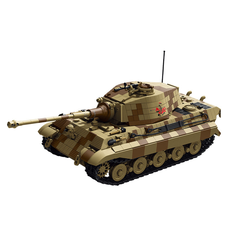 新品TK2积木德国虎王B型坦克II