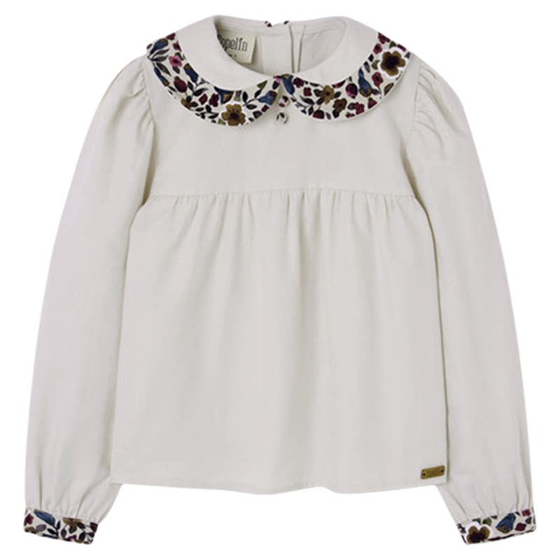 Little现货 西班牙popelin FW26秋冬女宝纯棉上衣花苞裤裙裤套装