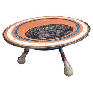 自动旋转星象仪演示机械不锈钢支架地理教学手工制作分子材料模型