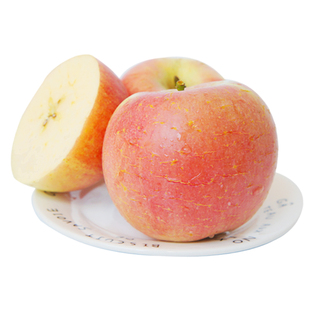 冰糖心山西运城临猗丑苹果大果包邮新鲜红富士非昭通阿裂纹克洛云