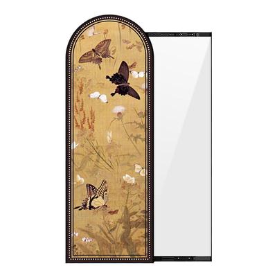 中古风隐藏式全身镜装饰画