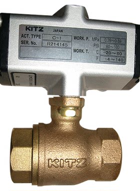 北泽c-tekitz青铜螺纹带执行器