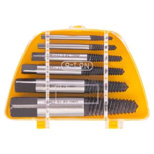 得力断丝取出器螺丝滑丝断头水管断管万能丝锥反丝断裂取螺丝神器