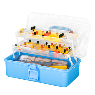 得力初中物理实验器材全套电路电磁学试验箱套装初三年级学生教具