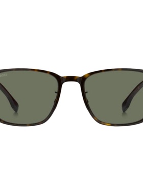 HUGO BOSS  男女款简约户外偏光板材大框太阳镜银泰 300211