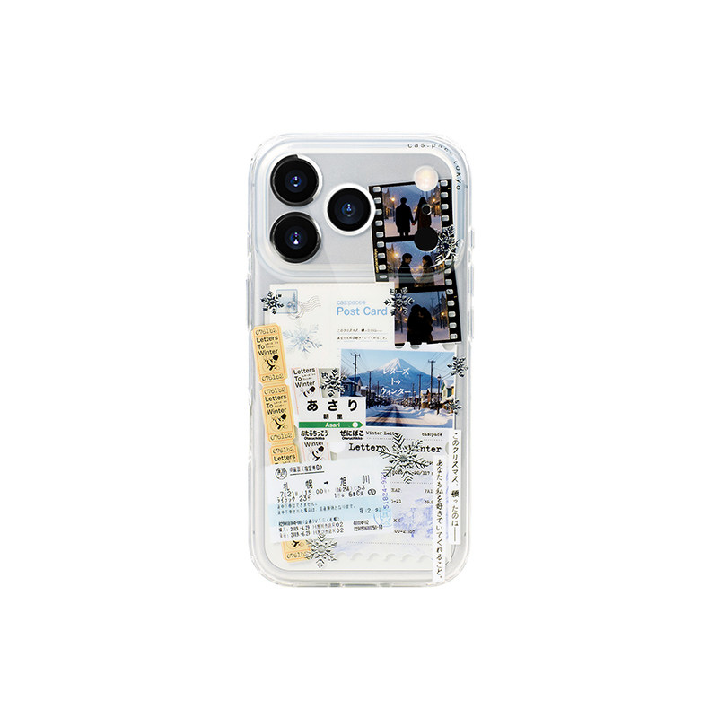 【写给冬天的信】壳空间原创冬日爱情电影磁吸手机壳适用苹果17Pro16promax外壳iPhone15透明新款防摔小众