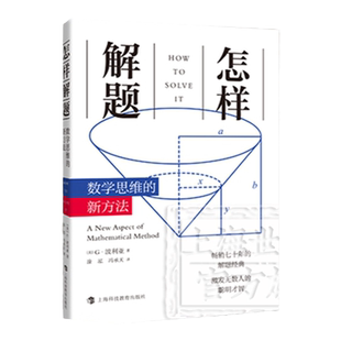 怎样解题:数学思维的新方法/解题策略:10种核心数学思维与例题详解 乔治波利亚数学经典解题技巧思维上海科技教育出版社