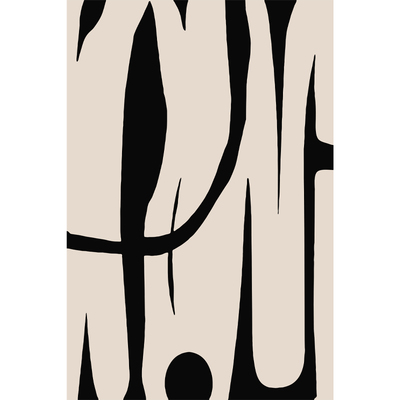 高级感抽象手绘肌理客厅玄关壁画