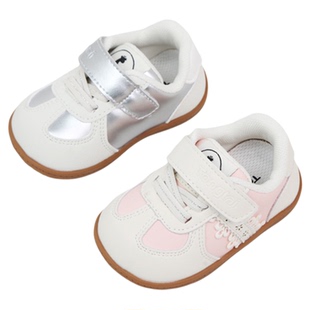 童泰2025新款鞋子春季女宝宝鞋婴儿学步鞋儿童鞋防滑女鞋室内鞋