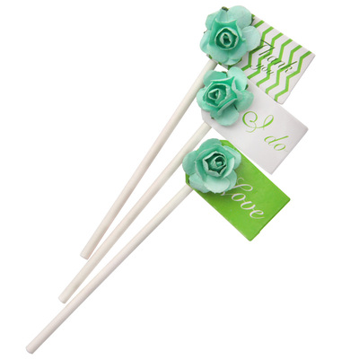 插旗派对烘焙甜品台卡片生日蛋糕