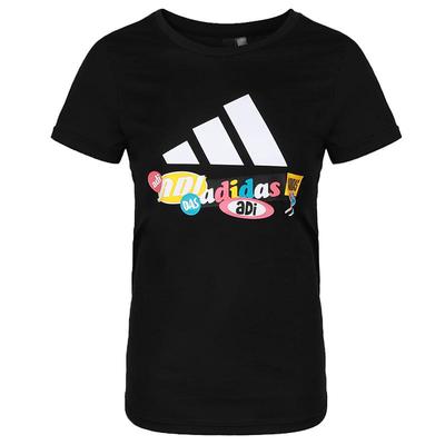 Adidas/阿迪达斯正品当季新款女子UR STORY TEE 2圆领短T恤GK8688