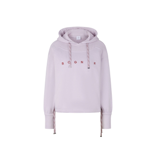 BOGNER博格纳 秋冬女士CHARLET短款宽松连帽下摆抽绳调节套头卫衣