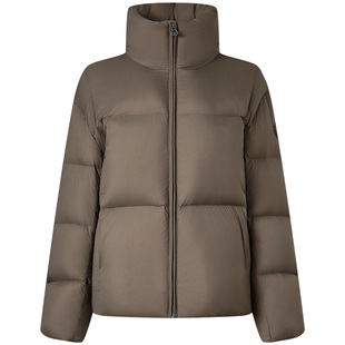 坦博尔冬季泡芙羽绒服女装短款立领加厚保暖显瘦百搭95高充绒外套