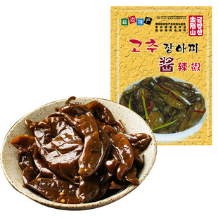 金刚山韩国泡菜地窖酱辣椒延边特产传统朝鲜族风味咸菜下饭菜300g