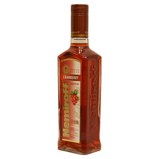 乌克兰Nemiroff Cranberry雷米诺蔓越莓味伏特加500ml 雷米诺夫