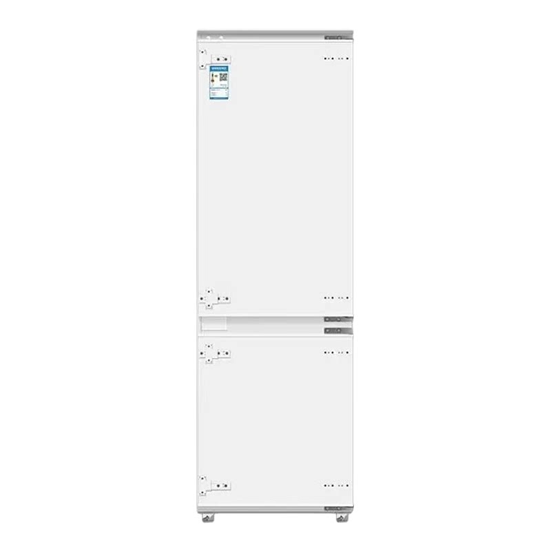 美的BCD-255WUPM嵌入式双门冰箱255L一级变频风冷家用