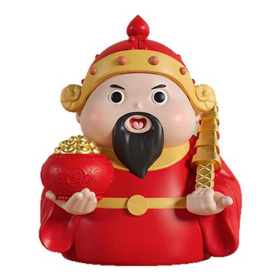 五路财神小摆件福气装饰好物