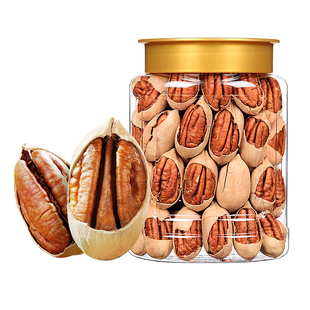 坚果碧根果2025年新货500g奶油长寿果干果果仁年货零食批发旗舰店