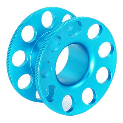 象拔 潜水 线轮 铝合金金属潜水线轴15 30米 纤维扁线浮标SMB线圈