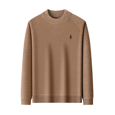 奥莱保罗加绒加厚男士毛衣冬季款