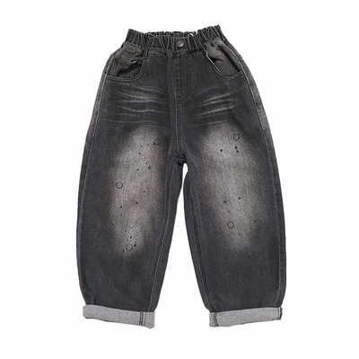 啦芙莱2025秋季新款儿童牛仔裤