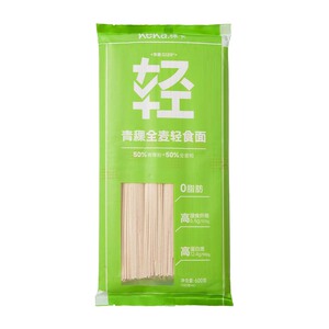 稞卡低GI检测80青稞挂面条低脂高蛋白低糖极低钠低升糖指数高纤友