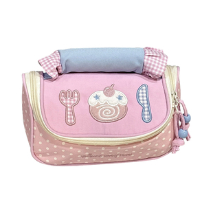 可爱化妆包收纳包洗漱包大容量女便携外出手提化妆袋2025新款小型