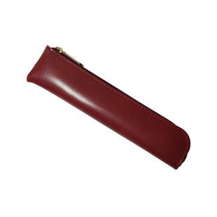 简约小容量笔袋男女孩applepencil笔套钢笔保护收纳袋皮质铅笔袋