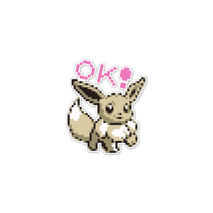 TLP反光车贴 精灵梦可宝Pokemon伊布Eevee摩托车油箱盖电脑机箱贴