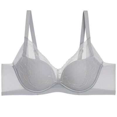 爱慕24AW简韵内衣女软钢圈中厚模杯小胸聚拢/悬浮杯大胸显小文胸