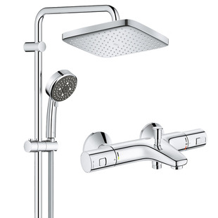 高仪250方A型顶喷浴室防烫淋浴恒温花洒套装Grohe进口卫浴水龙头