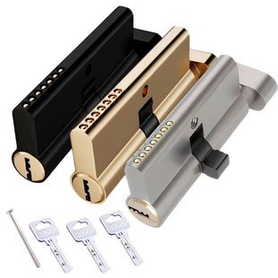 卧室木门小70锁芯全铜芯锁心室内房间门房门锁具配件锁体锁心钥匙