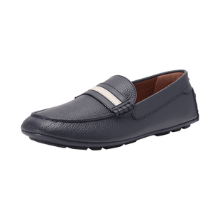 【自营】Bally/巴利男士平底皮鞋单鞋一脚蹬乐福鞋驾驶鞋 KARLOS
