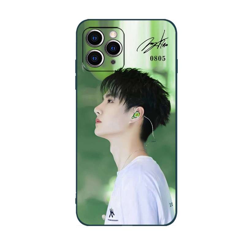 王一博手机壳适用苹果17同款opporeno10酷盖vivox90绿色小米13pro豹猫华为nova10明星红米k60 